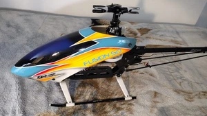 Outrage Fusion 50 FBL RC Electric Heli 6s ,Castle 120amp ESC, Scorpion Motor - Picture 1 of 9