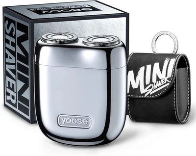 yoose Mini Shaver On-The-Go Portable Alloy Electric Shaver for Men Cordless T... - Image 1 of 4