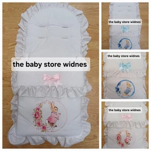 Hermoso Cochecito de Bebé Acogedor Viene en Estilo Peter Rabbit en 2 Colores - Imagen 1 de 5