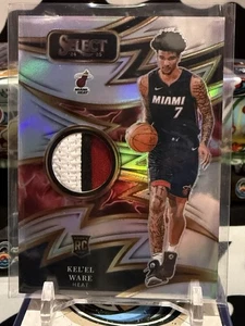 2024-25 Select Kel'el Ware Sparks RC Patch Rookie #SPK-KEW Heat GL - Picture 1 of 2