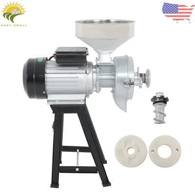 Wet&Dry 3000W Electric Grinder Grain Mill Coffee Grinder Feed/Flour Cereals Corn - Image 1 of 4