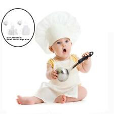 Neugeborenes Baby Fotografie   Chef Outfits Koch + Hut Schürze Set für