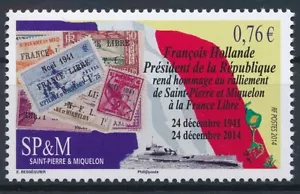 Timbre St Pierre et Miquelon 1123** neuf sans charnière - Foto 1 di 1