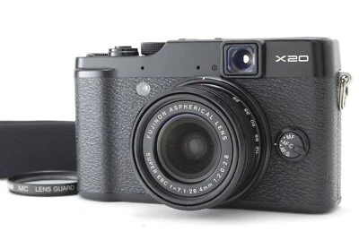 【N MINT+++】Fujifilm X Series X20 12.0MP Digital Camera Black - Image 1 of 4