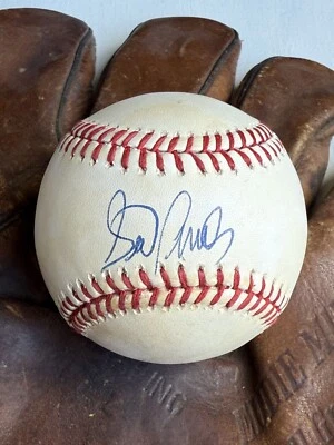 Béisbol Oficial de la Liga Nacional (ONL) Firmado por Sid Fernández Foto 1 de 2