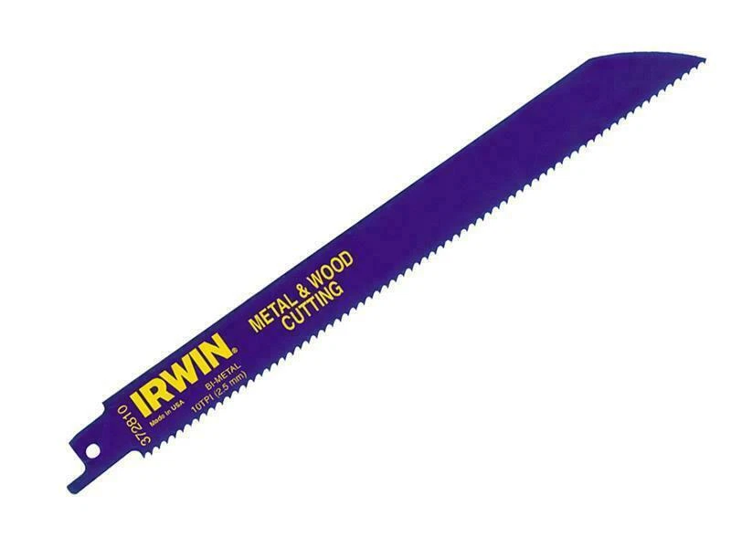 IRWIN Sabre Saw 810R 200mm Metal & Wood Cutting Pack Of 5 IRW10504157