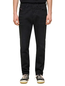 Diesel - Regular Tapered Fit Stretch Jeans Black - D-Fining 09A15 - Picture 1 of 5