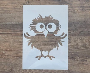 Schablone Vogel Droop witzig Comic ST-1010729 Vogel Wandtattoo Malerei - Bild 1 von 5