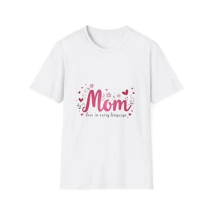Mom Love in Every Language T-Shirt, Mother's Day Gift, Unisex Tee, Mom Shirt, - Picture 1 of 19