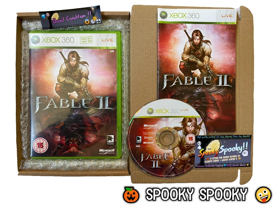 Fable II XBOX 360 - UK PAL GC CIB - High Quality Packing - Tracked - Image 1 of 4