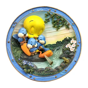 The Bradford Exchange Looney Tunes Tweety Bird 3D Wall Plate Limited Edition - Picture 1 of 7