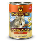 Wolfsblut - Adult - Alaska Salmon - Lachs mit Kartoffeln - 6 x 395 g