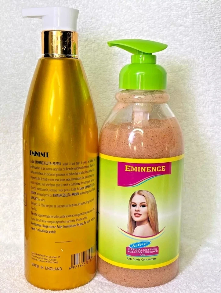 EMINENCE ULTRA LIGHTENING BODY CARE SHOWER GEL AND MILK ZERO DEFECT - Image 1 of 1