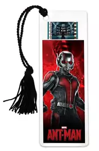 ANT MAN 2015 Marvel Comics Superhero MOVIE Plastic Laminate FILM CELL BOOKMARK - Foto 1 di 1