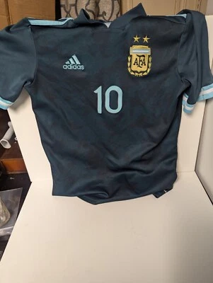Mens Adidas Argentina AFA Away 2020 Aeroready Soccer Futball Jersey 15-16y/176 - Image 1 of 4