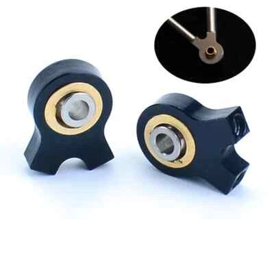 2pcs M3 Ball Head Y Type Tie Rod Head for 1/14 Tamiya RC Truck SCANIA LESU Car - Image 1 of 4