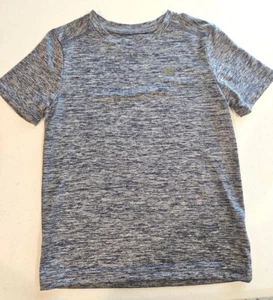 New Balance Boy Short Sleeve Shirt Size 6, Blue - Picture 1 of 8
