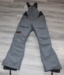 KLIM Jackson Bib Snowbike Bib Gore-Tex - Men's SMALL Regular - Gray - Picture 1 of 9