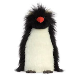 AURORA Luxe Boutique Theo Felsenpinguin Pinguin Plüsch Weich Kuscheltier Teddy