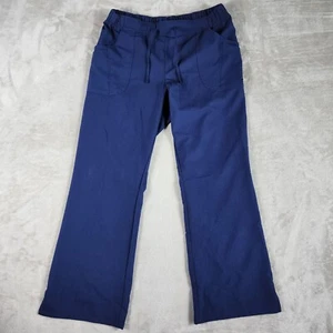 Jockey Scrub Pants Size Womens L P Blue Pocket Medical Doctor Nurse Dentist Tech - Picture 1 of 6