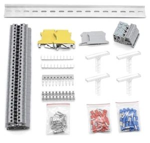 Terminal Block Kit, Rail Type Voltage Terminal, Rail Combined Terminal Block - Picture 1 of 6