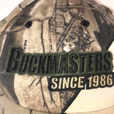 Gorra Buckmasters Camuflaje - Sombrero Bronceado/Camuflaje 'Para El Cazador Serio' Ajustable Foto 1 de 4