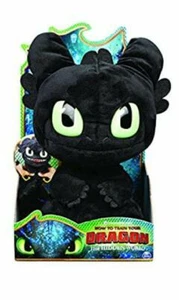 How to Train Your Dragon Plush with Talking Gimmick Movie Black - Picture 1 of 4