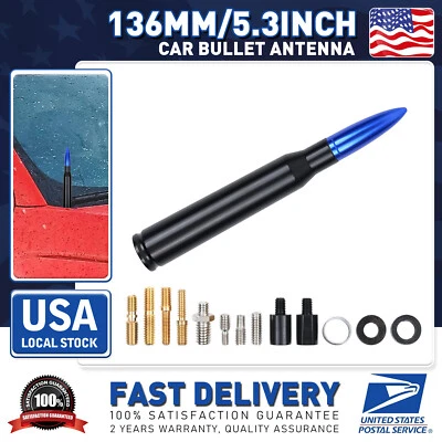 5.3 Inch Car Bullet Antenna Mast For Chevrolet Silverado 1500 HD Classic 2007 US - Image 1 of 4
