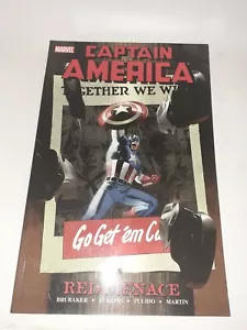 Marvel Captain America Red Menace TPB New Unread 9.8 - Picture 1 of 6