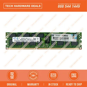 593913-B21 HP 8GB (1x8GB) Dual Rank x4 PC3-10600 (DDR3-1333) Registered CAS-9 - Picture 1 of 2