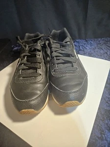 Reebok Classic Schuh Sneaker Damen Größe 3,5 schwarz und Leder @ S - Bild 1 von 8