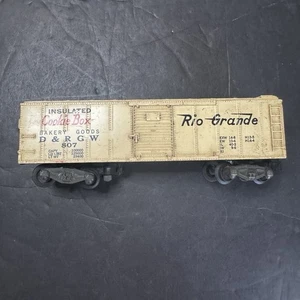 Coche de caja American Flyer Ac Gilbert #807 Rio Grande Cookie calibre S de colección - Imagen 1 de 11