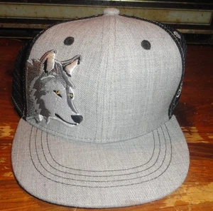SWEET Aksels Hat Mens One Size Brown WOLF Mesh Snapback Outdoor Skate HAT CAP - Picture 1 of 3
