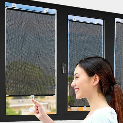 Bedroom Windows Kitchen Roller Blinds Curtains Window Drapes Blackout ...