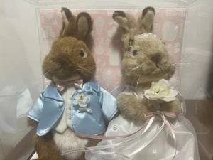 Electric Household Exercise Plush Peter Rabbit Wedding Doll Rabbit - Picture 1 of 3