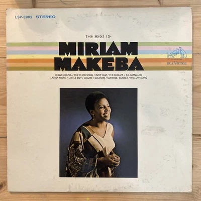 MIRIAM MAKEBA Best Of LP Vinyl VG+ RCA Victor LSP3982 - Image 1 of 4