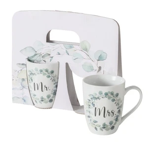 Cups Set Eukana - Gift Set Mr. & Mrs. - Mug Set - Picture 1 of 1