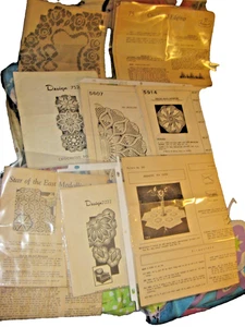 Vintage Häkelanleitungen Versandhandel in Plastikhüllen 8 Stück #1 - Bild 1 von 1