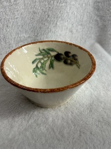 VINTAGE JARDIN POTAGER VON WILLIAMS-SONOMA ALLZWECKSCHALE RARITÄT BEERENSCHALE 5" X 2 - Bild 1 von 4