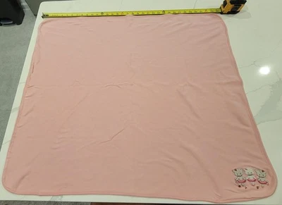 Manta bebé bailarina Gymboree Pink Kitty 2008 34x30 pulgadas Foto 1 de 4