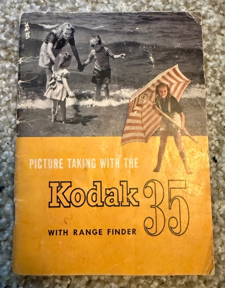 Toma de fotos con el KODAK 35 con telémetro libro guía manual Foto 1 de 1