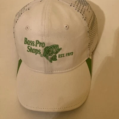 Gorra Bass Pro Shops verde con logotipo bordado con tirantes - totalmente nueva Foto 1 de 4