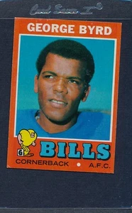 1971 Topps #058 George Byrd Bills EX *202 - Picture 1 of 1