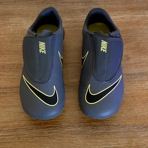 Nike Mercurials (US 12 C) -Grey Black Yellow- Soccer Football Boots - Picture 1 of 6