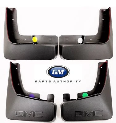 GMC Terrain 2016-2017 equipamiento de protección contra salpicaduras moldeado carbón delantero y trasero OEM Foto 1 de 4