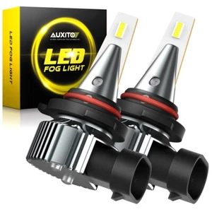 AUXITO LED Fog Light Bulbs H10 9140 9145 Driving Lamp White 6500K High Power EAG - Imagen 1 de 11