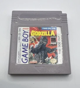 Nintendo Game Boy Godzilla 1990 Original Cartridge Authentic - Picture 1 of 5