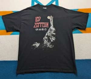 Vintage Led Zeppelin Stairway To Heaven Band Shirt Tour Rock Metal Black XL - Picture 1 of 3