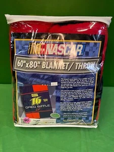 NASCAR Greg Biffle National Guard #16 60" x 80" Soft Plush Throw Blanket NWT - Picture 1 of 3
