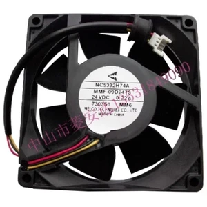 Original F740 drive fan MMF-09D24TS-MM6 0.22A 24V 9cm 9225 inverter cooling fan - Picture 1 of 3
